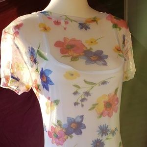 Long white Summer dress